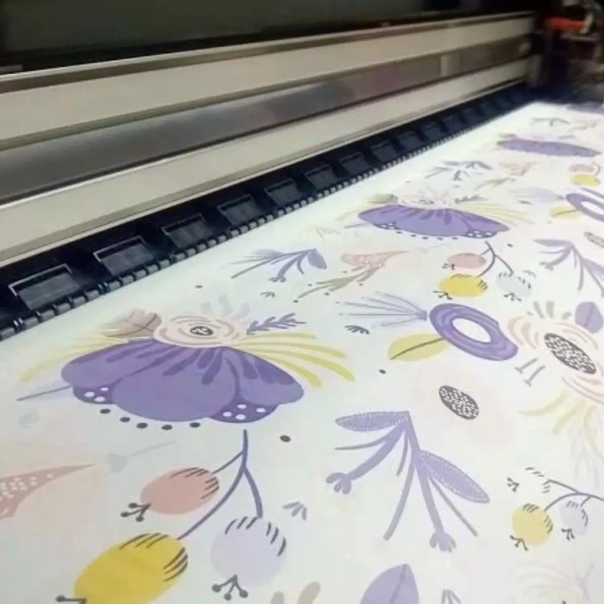 Proses Printing Sublimasi pada Kain Microfiber