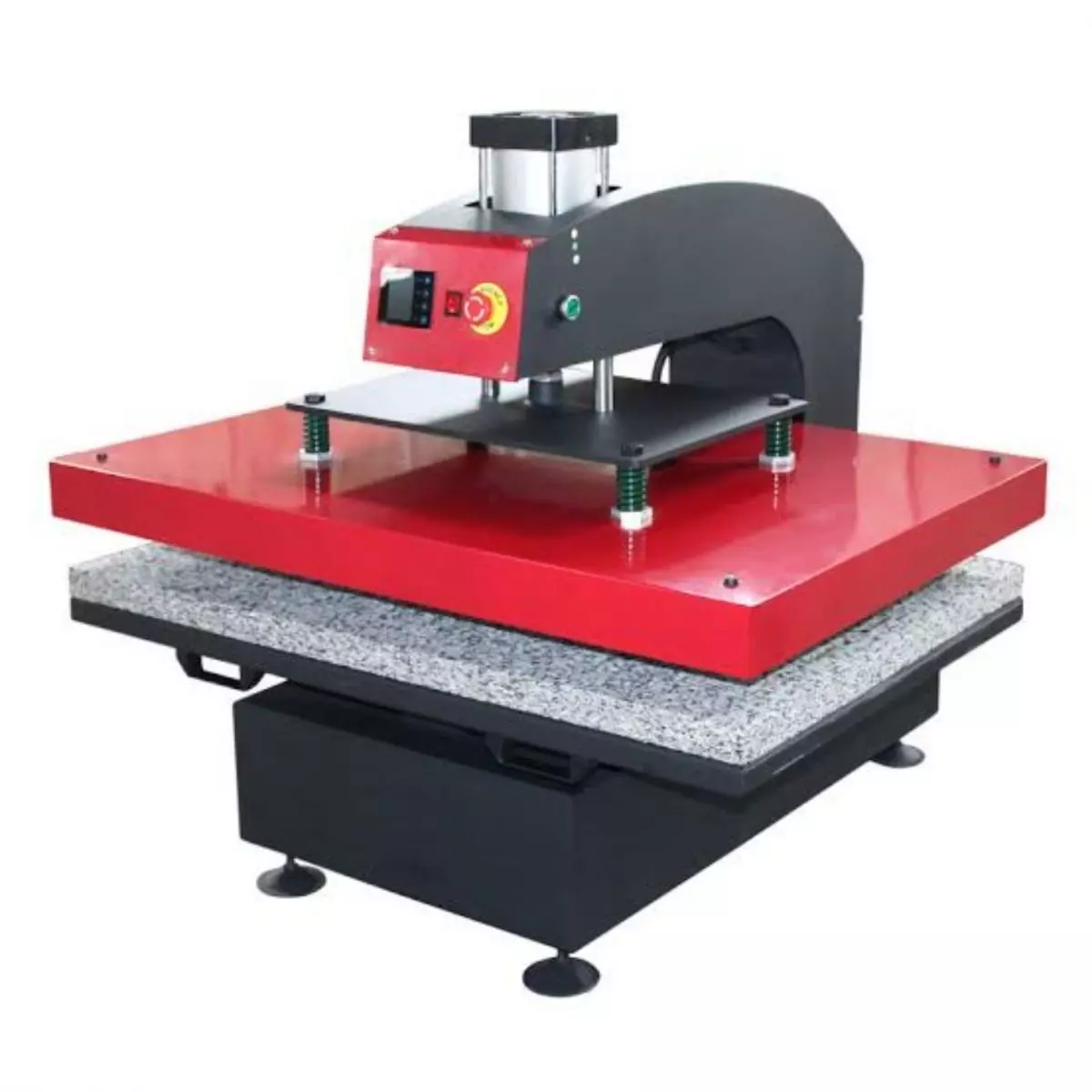 Mesin Heat Press Manual (Flat Press)